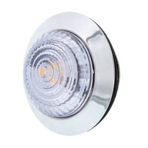 UNITED PACIFIC - UNITED PACIFIC - 36037 - LUZ DE FUNCIÓN DOBLE DE 6 LED DE 1-1/4" (LIQUIDACIÓN/MARCADOR) - LED ÁMBAR/LENTE TRANSPARENTE - Image 4