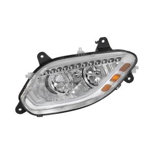 UNITED PACIFIC - UNITED PACIFIC - 36066 - FARO CROMADO DE 86 LED PARA CONDUCTOR LT INTERNACIONAL 2018-2024 - Image 2