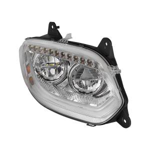 UNITED PACIFIC - UNITED PACIFIC - 36067 - FARO DELANTERO CROMADO DE 86 LED PARA PASAJERO INTERNACIONAL LT 2018-2024 - Image 4