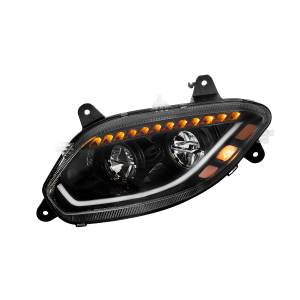 UNITED PACIFIC - UNITED PACIFIC - 36068 - FARO DELANTERO LED 86 NEGRO PARA CAMIÓN LT INTERNACIONAL 2018-2024 - CONDUCTOR - Image 2