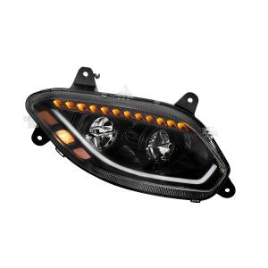 UNITED PACIFIC - UNITED PACIFIC - 36069 - FARO DELANTERO LED 86 NEGRO PARA CAMIÓN LT INTERNACIONAL 2018-2024 - PASAJERO - Image 2