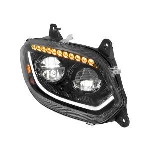 UNITED PACIFIC - UNITED PACIFIC - 36069 - FARO DELANTERO LED 86 NEGRO PARA CAMIÓN LT INTERNACIONAL 2018-2024 - PASAJERO - Image 4