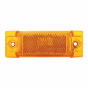 UNITED PACIFIC - UNITED PACIFIC - 36081 - LUZ RECTANGULAR (LIQUIDACIÓN/MARCADOR) CON LENTE REFLEX - LENTE ÁMBAR - Image 1