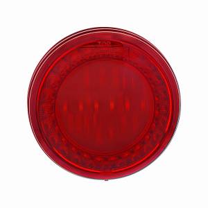 UNITED PACIFIC - UNITED PACIFIC - 36085 - LUZ LUMOS REDONDA DE 30 LED DE 4" SERIE I (PARADA, GIRO Y COLA) - LED ROJO/LENTE ROJA - Image 2