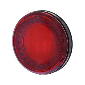 UNITED PACIFIC - UNITED PACIFIC - 36085 - LUZ LUMOS REDONDA DE 30 LED DE 4" SERIE I (PARADA, GIRO Y COLA) - LED ROJO/LENTE ROJA - Image 4