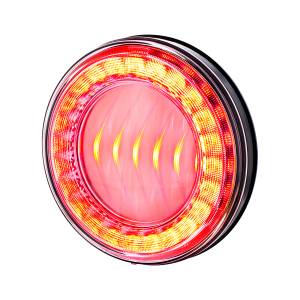 UNITED PACIFIC - UNITED PACIFIC - 36087 - LUZ LUMOS REDONDA DE 30 LED DE 4" SERIE I (PARADA, GIRO Y COLA) - LED ROJO/LENTE TRANSPARENTE - Image 3