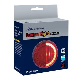 UNITED PACIFIC - UNITED PACIFIC - 36088 - LUZ LUMOS REDONDA DE 30 LED 4" SERIE I (SEÑAL DE GIRO) - LED ÁMBAR/LENTE TRANSPARENTE - Image 8