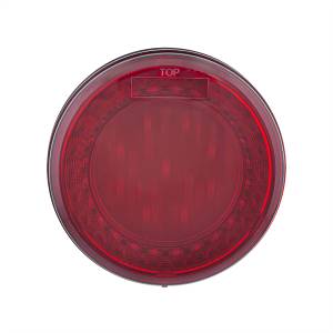 UNITED PACIFIC - UNITED PACIFIC - 36090 - LUZ LUMOS REDONDA DE 33 LED DE 4" SERIE X (PARADA, GIRO Y COLA) - LED ROJO/LENTE ROJA - Image 2