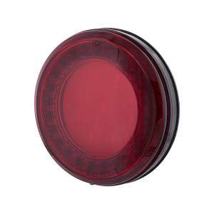 UNITED PACIFIC - UNITED PACIFIC - 36090 - LUZ LUMOS REDONDA DE 33 LED DE 4" SERIE X (PARADA, GIRO Y COLA) - LED ROJO/LENTE ROJA - Image 4