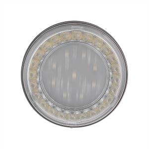 UNITED PACIFIC - UNITED PACIFIC - 36094 - LUZ LUMOS REDONDA DE 33 LED DE 4" SERIE X (RESERVA) - LED BLANCO/LENTE TRANSPARENTE - Image 2