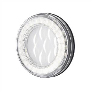 UNITED PACIFIC - UNITED PACIFIC - 36094 - LUZ LUMOS REDONDA DE 33 LED DE 4" SERIE X (RESERVA) - LED BLANCO/LENTE TRANSPARENTE - Image 3