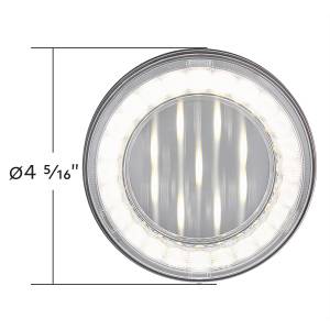 UNITED PACIFIC - UNITED PACIFIC - 36094 - LUZ LUMOS REDONDA DE 33 LED DE 4" SERIE X (RESERVA) - LED BLANCO/LENTE TRANSPARENTE - Image 8
