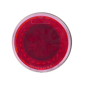 UNITED PACIFIC - UNITED PACIFIC - 36095 - LUZ LUMOS REDONDA DE 33 LED DE 4" SERIE S (PARADA, GIRO Y COLA) - LED ROJO/LENTE ROJA - Image 2