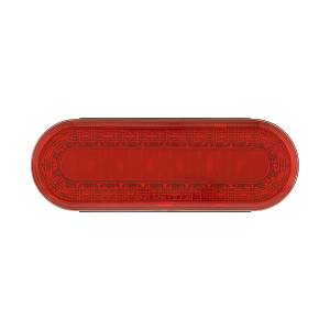 UNITED PACIFIC - UNITED PACIFIC - 36100 - LUZ LUMOS OVALADA DE 30 LED 6" SERIE I (PARADA, GIRO Y COLA) - LED ROJO/LENTE ROJA - Image 2
