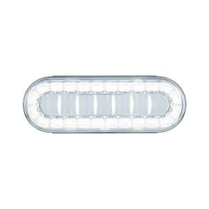 UNITED PACIFIC - 36104 - LUZ LUMOS OVALADA DE 30 LED DE 6" SERIE I (RESERVA) - LED BLANCO/LENTE TRANSPARENTE