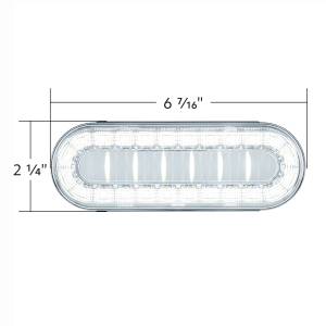 UNITED PACIFIC - UNITED PACIFIC - 36104 - LUZ LUMOS OVALADA DE 30 LED DE 6" SERIE I (RESERVA) - LED BLANCO/LENTE TRANSPARENTE - Image 8