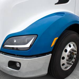 UNITED PACIFIC - UNITED PACIFIC - 36396 - 12 LUZ DE INTERMITENTE DE GUARDABARROS LED ÁMBAR PARA PETERBILT 579 (2012-2021) Y 587 (2012-2018) - PASAJERO, LENTE ÁMBAR - Image 7
