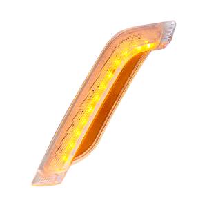 UNITED PACIFIC - UNITED PACIFIC - 36397 - 12 LUZ DE INTERMITENTE DE GUARDABARROS LED ÁMBAR PARA PETERBILT 579 (2012-2021) Y 587 (2012-2018) - CONDUCTOR, LENTE TRANSPARENTE - Image 3