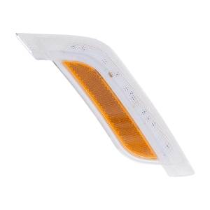 UNITED PACIFIC - UNITED PACIFIC - 36398 - 12 LUZ DE INTERMITENTE DE GUARDABARROS LED ÁMBAR PARA PETERBILT 579 (2012-2021) Y 587 (2012-2018) - PASAJERO, LENTE TRANSPARENTE - Image 2