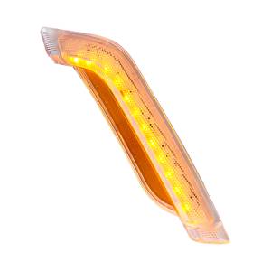 UNITED PACIFIC - UNITED PACIFIC - 36398 - 12 LUZ DE INTERMITENTE DE GUARDABARROS LED ÁMBAR PARA PETERBILT 579 (2012-2021) Y 587 (2012-2018) - PASAJERO, LENTE TRANSPARENTE - Image 3