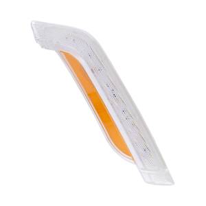 UNITED PACIFIC - UNITED PACIFIC - 36398 - 12 LUZ DE INTERMITENTE DE GUARDABARROS LED ÁMBAR PARA PETERBILT 579 (2012-2021) Y 587 (2012-2018) - PASAJERO, LENTE TRANSPARENTE - Image 4