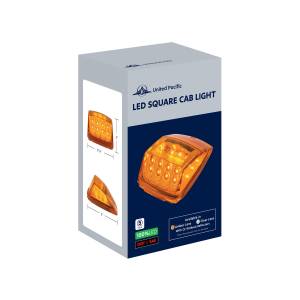 UNITED PACIFIC - UNITED PACIFIC - 36399 - LUZ DE CABINA CUADRADA DE 36 LED - LED ÁMBAR/LENTE ÁMBAR (PAQUETE DE 5) - Image 6