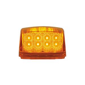 UNITED PACIFIC - UNITED PACIFIC - 36401 - LUZ DE CABINA CUADRADA CON REFLECTOR DE 17 LED - LED ÁMBAR/LENTE ÁMBAR (PAQUETE DE 5) - Image 3