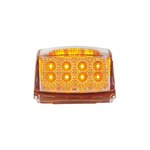 UNITED PACIFIC - UNITED PACIFIC - 36402 - LUZ DE CABINA CUADRADA CON REFLECTOR DE 17 LED - LED ÁMBAR/LENTE TRANSPARENTE (PAQUETE DE 5) - Image 3