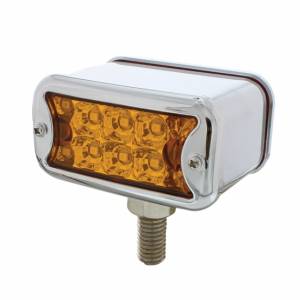 UNITED PACIFIC - UNITED PACIFIC - 36413 - LUZ DE DOBLE CARA REFLECTOR DE 20 LED DE DOBLE FUNCIÓN CON BISEL - MONTAJE EN T - LED ÁMBAR Y ROJO/LENTE ÁMBAR Y ROJA - Image 2