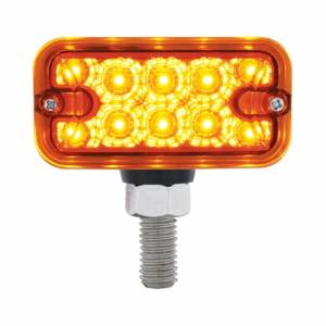 UNITED PACIFIC - UNITED PACIFIC - 36414 - LUZ DE DOBLE CARA REFLECTOR DE DOBLE FUNCIÓN DE 20 LED - MONTAJE EN T - LED ÁMBAR Y ROJO / LENTE ÁMBAR Y ROJA - Image 2