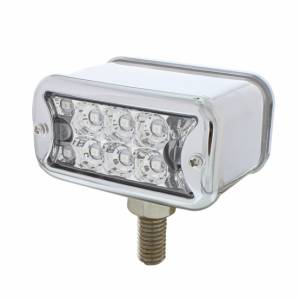 UNITED PACIFIC - UNITED PACIFIC - 36417 - LUZ DE DOBLE CARA REFLECTOR DE 20 LED DE DOBLE FUNCIÓN CON BISEL - MONTAJE EN T - LED ÁMBAR Y ROJO/LENTE TRANSPARENTE - Image 2