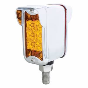 UNITED PACIFIC - UNITED PACIFIC - 36420 - LUZ REFLECTOR DE DOBLE FUNCIÓN DE 10 LED DE DOBLE CARA CON VISERA - MONTAJE RECTO VERTICAL - LED ÁMBAR Y ROJO / LENTE ÁMBAR Y ROJA - Image 2