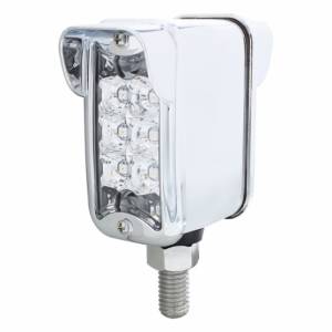 UNITED PACIFIC - UNITED PACIFIC - 36424 - LUZ REFLECTOR DE DOBLE FUNCIÓN DE 10 LED DE DOBLE CARA CON VISERA - MONTAJE RECTO VERTICAL - LED ÁMBAR Y ROJO/LENTE TRANSPARENTE - Image 2