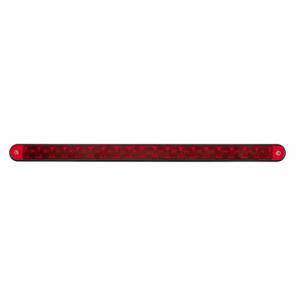 UNITED PACIFIC - UNITED PACIFIC - 36489 - BARRA DE LUCES REFLECTORAS DE 19 LED DE 12" CON CARCASA NEGRA - LED ROJO/LENTE ROJA - Image 2
