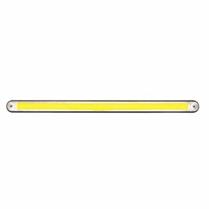 UNITED PACIFIC - 36494 - BARRA GLOLIGHT DE 24 LED DE 12" CON CARCASA NEGRA - LED ÁMBAR/LENTE TRANSPARENTE