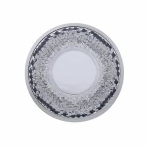 UNITED PACIFIC - UNITED PACIFIC - 36526 - LUZ DE ESPEJO REDONDA DE 9 LED DE 2" (LIQUIDACIÓN/MARCADOR) - LED ÁMBAR/LENTE TRANSPARENTE - Image 2
