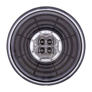 UNITED PACIFIC - UNITED PACIFIC - 36566 - LUZ REDONDA DEL ABISMO DE 13 LED DE 4" (PARADA, GIRO Y COLA) - LED ROJO/LENTE TRANSPARENTE - Image 2