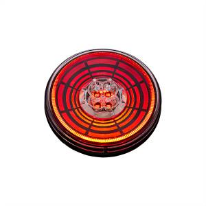 UNITED PACIFIC - UNITED PACIFIC - 36566 - LUZ REDONDA DEL ABISMO DE 13 LED DE 4" (PARADA, GIRO Y COLA) - LED ROJO/LENTE TRANSPARENTE - Image 3