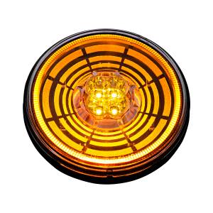 UNITED PACIFIC - UNITED PACIFIC - 36567 - LUZ REDONDA DEL ABISMO DE 13 LED DE 4" (SEÑAL DE GIRO) - LED ÁMBAR/LENTE TRANSPARENTE - Image 3