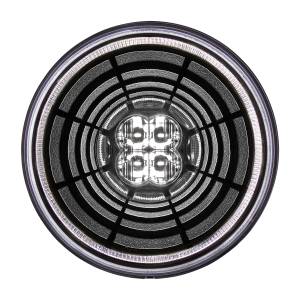 UNITED PACIFIC - 36568 - LUZ REDONDA DEL ABISMO DE 13 LED DE 4" (RESPALDO) - LED BLANCO/LENTE TRANSPARENTE