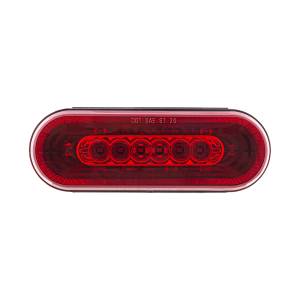 UNITED PACIFIC - UNITED PACIFIC - 36569 - LUZ ABYSS OVALADA DE 6" DE 22 LED (PARADA, GIRO Y COLA) - LED ROJO/LEENTE ROJA - Image 2