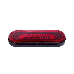 UNITED PACIFIC - UNITED PACIFIC - 36569 - LUZ ABYSS OVALADA DE 6" DE 22 LED (PARADA, GIRO Y COLA) - LED ROJO/LEENTE ROJA - Image 4