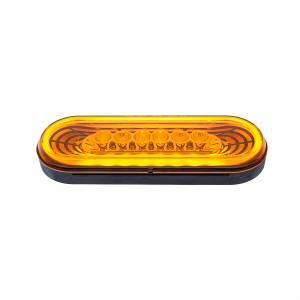 UNITED PACIFIC - UNITED PACIFIC - 36570 - LUZ ABYSS OVALADA DE 22 LED DE 6" (SEÑAL DE GIRO) - LED ÁMBAR/LENTE ÁMBAR - Image 3