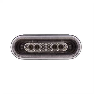 UNITED PACIFIC - UNITED PACIFIC - 36571 - LUZ DE ABISMO OVALADA DE 22 LED DE 6" (PARADA, GIRO Y COLA) - LED ROJO/LENTE TRANSPARENTE - Image 2