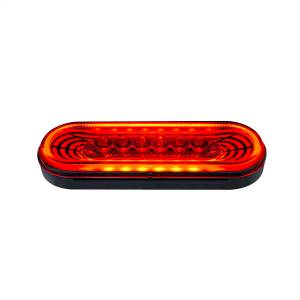 UNITED PACIFIC - UNITED PACIFIC - 36571 - LUZ DE ABISMO OVALADA DE 22 LED DE 6" (PARADA, GIRO Y COLA) - LED ROJO/LENTE TRANSPARENTE - Image 3