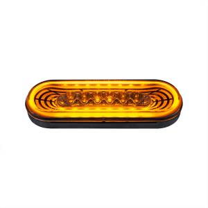 UNITED PACIFIC - UNITED PACIFIC - 36572 - LUZ ABYSS OVALADA DE 22 LED DE 6" (SEÑAL DE GIRO) - LED ÁMBAR/LENTE TRANSPARENTE - Image 3