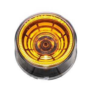 UNITED PACIFIC - UNITED PACIFIC - 36576 - LUZ ABISMO REDONDA DE 4 LED DE 2" (LIQUIDACIÓN/MARCADOR) - LED ÁMBAR/LENTE TRANSPARENTE - Image 3