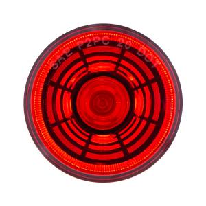 UNITED PACIFIC - 36580 - LUZ REDONDA DEL ABISMO DE 4 LED DE 2-1/2" (LIQUIDACIÓN/MARCADOR) - LED ROJO/LENTE ROJA