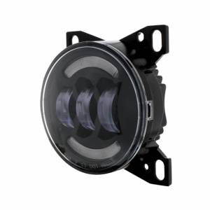 UNITED PACIFIC - UNITED PACIFIC - 36606 - LUZ ANTINIEBLA DE 18 LED CON BARRA DE LUCES LED PARA PETERBILT 579 (2012-2021) Y KENWORTH T660 (2007-2017) - NEGRO - Image 3