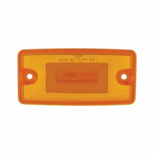 UNITED PACIFIC - UNITED PACIFIC - 36632 - GLOLIGHT DE CABINA DE 11 LED PARA FREIGHTLINER CENTURY (1996-2011) Y COLUMBIA (2001-2017) - LED ÁMBAR/LENTE ÁMBAR - Image 2